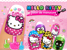 Salon de manucure Hello Kitty 1