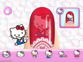Salon de manucure Hello Kitty 3