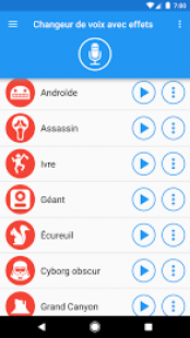 Changeur de voix avec effets 2