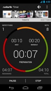Runtastic Timer Minuteur Sport 1