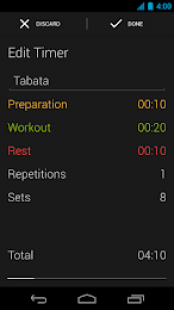 Runtastic Timer Minuteur Sport 2