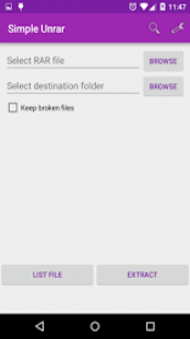 Simple Unrar 1