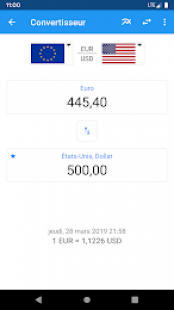 Taux de change - Convertisseur de devises 2