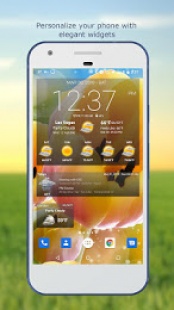 Mto & Horloge Widget 1
