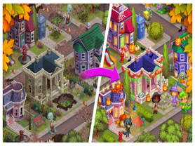 Halloween Farm : Monster Family 3