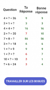 Table de multiplication 3