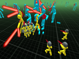 Stickman Simulator Neon Battle 3