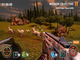 Chasse sauvage 3D 1