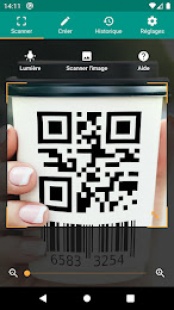Scanner QR et code-barres 1