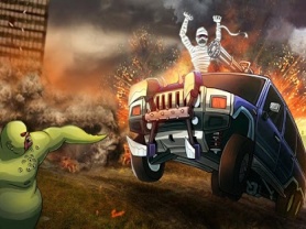 Monster Car Hill Racer 1