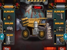 Monster Car Hill Racer 3