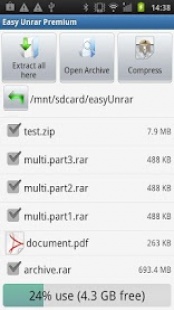 Easy Unrar Unzip 1