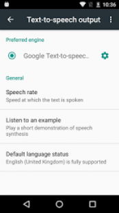 Synthse vocale Google 1