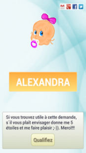Le nom de mon bb 3