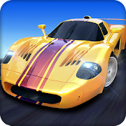 Course de voiture de sport